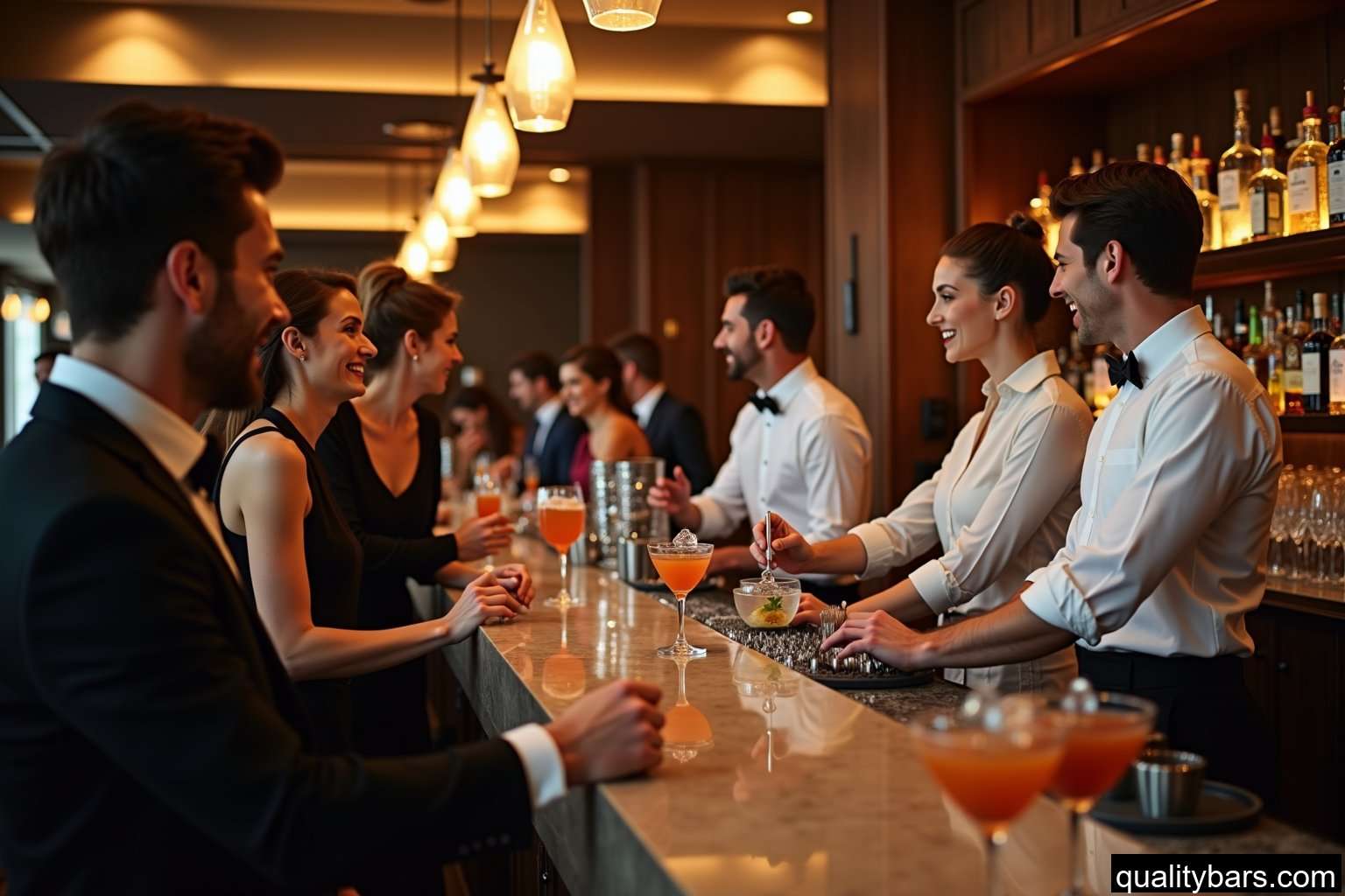 ##Title: Bar Etiquette 101: Tips for a Polished Night Out